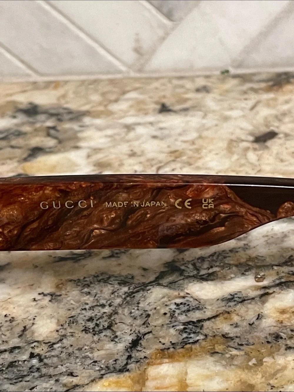 Gucci Black and Tortoiseshell Sunglasses